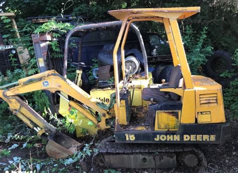 mini john deere excavator sale|john deere 15 mini excavator.